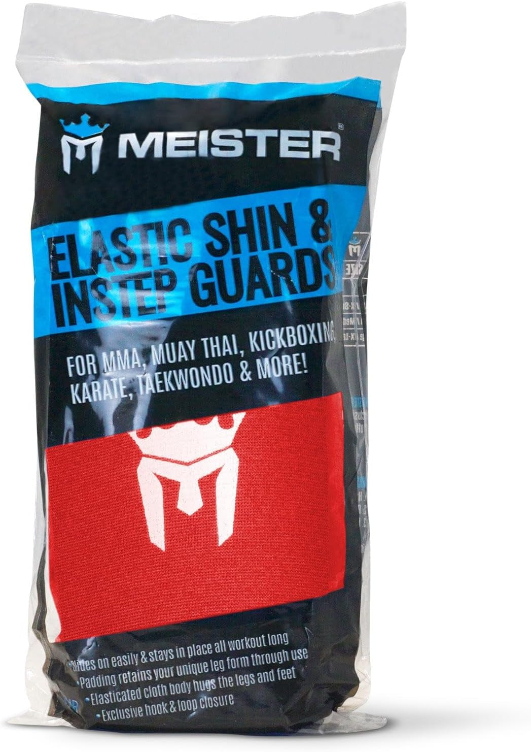 MMA - Padded Shin Guards and Instep in Stretch Fabric