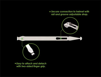 Football Mouth Guard Lip Guard Maxx/Might Football and High Impact Sports Lip Protector for Adults & Youth (Strap Included)
