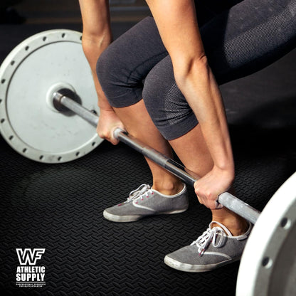 Interlocking Exercise Foam Mats, 3/4-Inch Thickness Gym Flooring Tiles, Extra Thick Eva Foam Fitness Equipment Mat & Home Protective Flooring Cushion