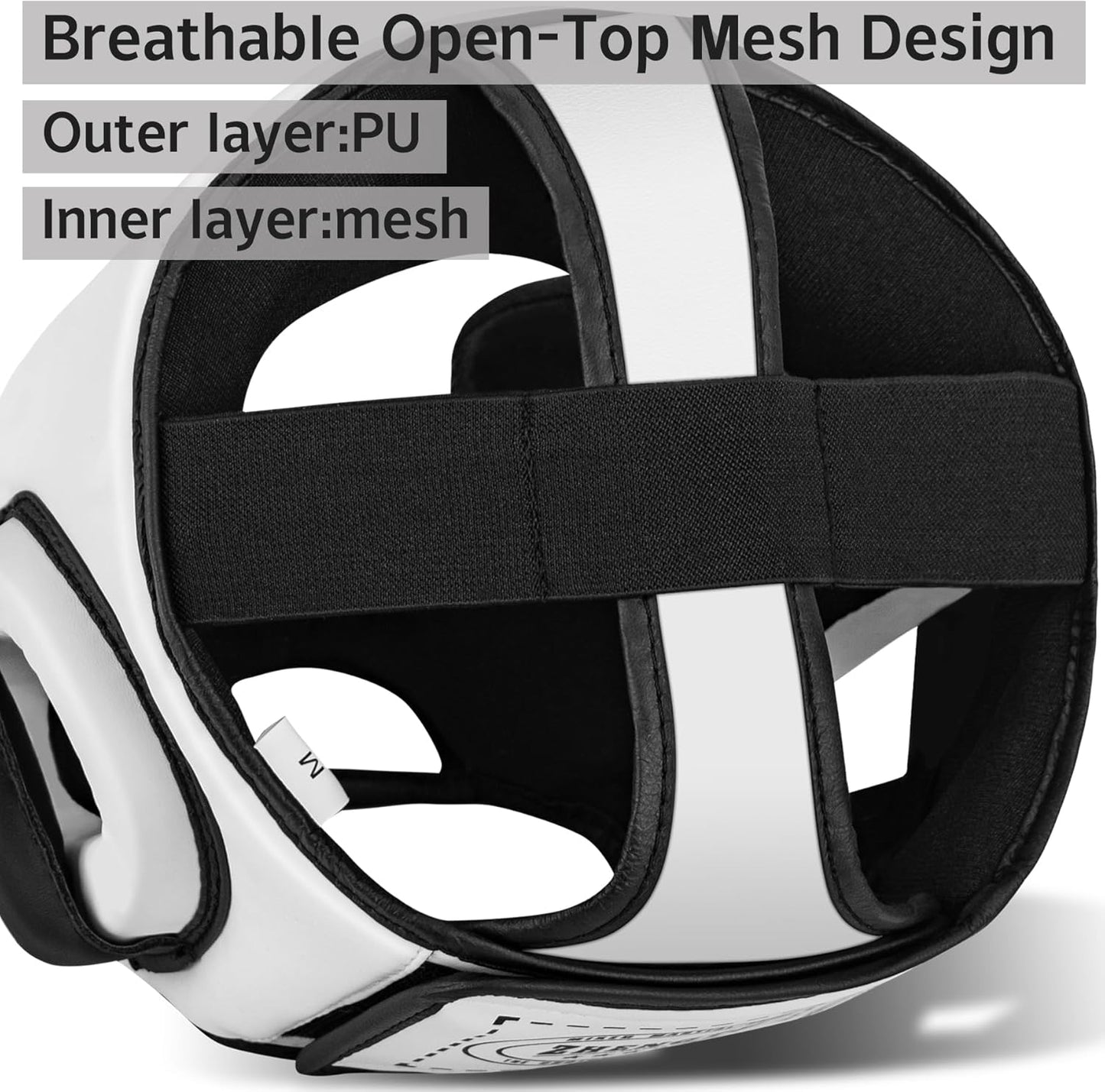 Boxing Headgear Training Sparring Head Guard for MMA, Muay Thai, Kickboxing Trainees, and Boxing for Adult Men