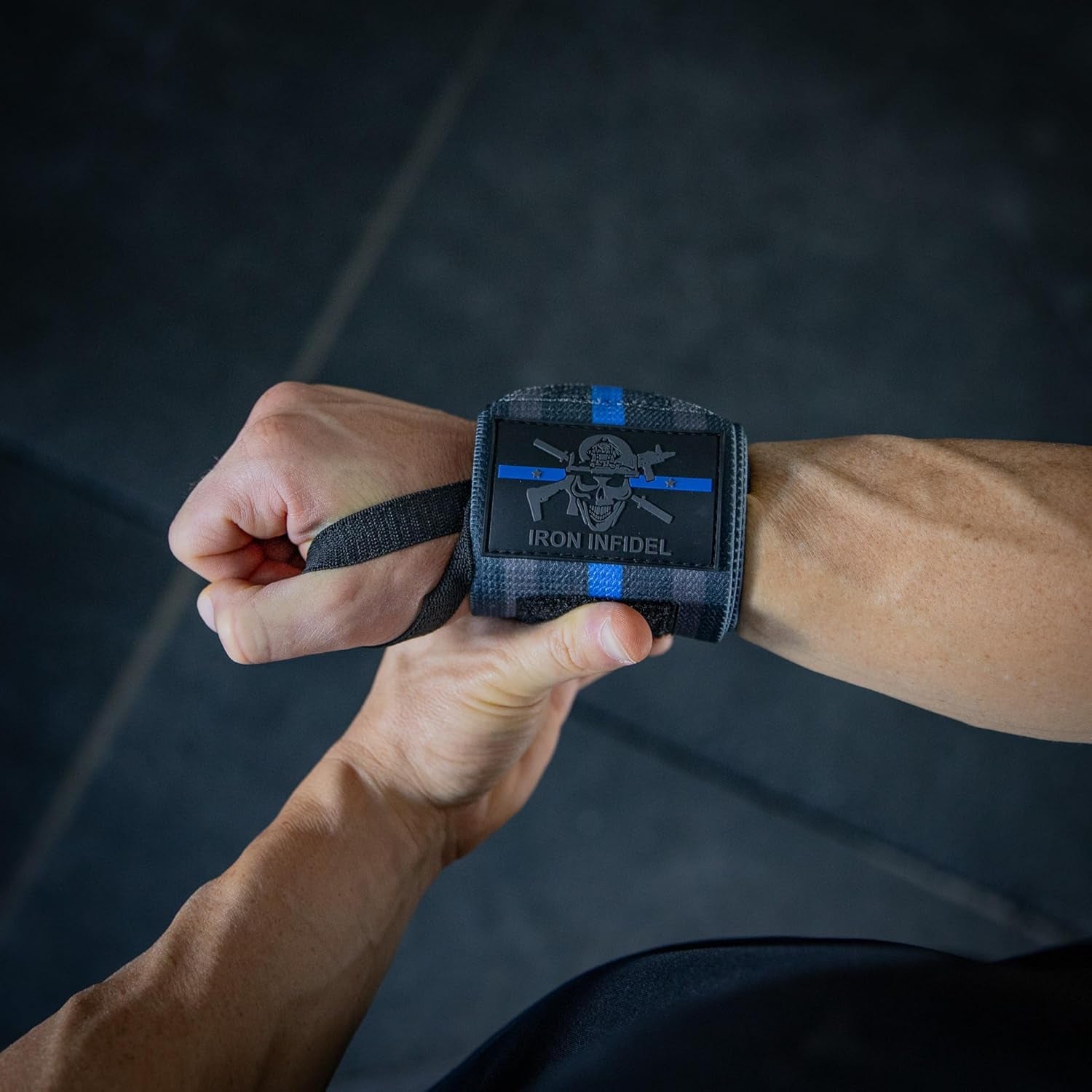 Wrist Wraps for Weightlifting - 18" and 24" Heavy Duty Support for Working Out, Gym Accessories for Men - Use for Lifting, Crossfit, Fitness, Exercise, Bench Press, Powerlifting