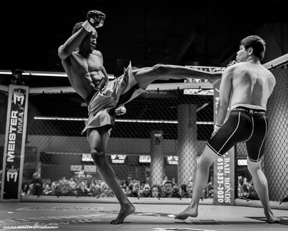 MMA Compression Rush Fight Shorts W/Cup Pocket