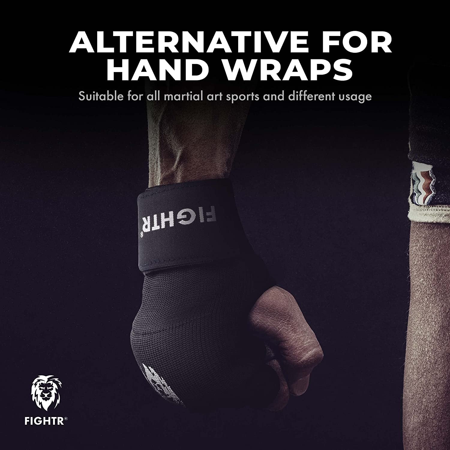 ® Premium Gel Inner Gloves - Quick Wrapping & More Stability | Gel Hand Wraps for Boxing, MMA, Muay Thai, & Martial Arts | with Long Wrist Wrap