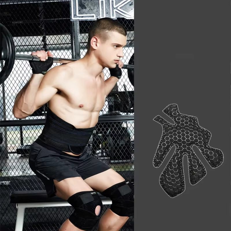 Fitness Gloves Men‘S GYM Dumbbell Exercise Sports Training Gloves Wrist Guard Half Finger Non-Slip Body Building Cycling Gloves