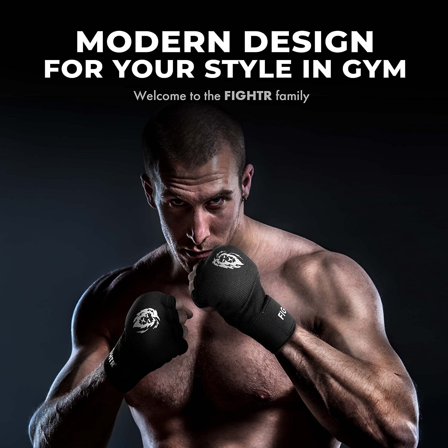 ® Premium Gel Inner Gloves - Quick Wrapping & More Stability | Gel Hand Wraps for Boxing, MMA, Muay Thai, & Martial Arts | with Long Wrist Wrap