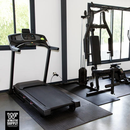 Interlocking Exercise Foam Mats, 3/4-Inch Thickness Gym Flooring Tiles, Extra Thick Eva Foam Fitness Equipment Mat & Home Protective Flooring Cushion